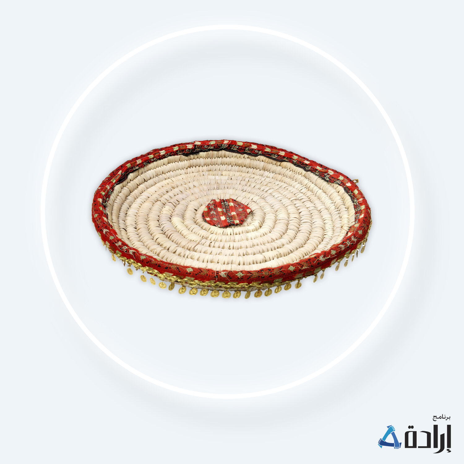 صحن قش دائري 