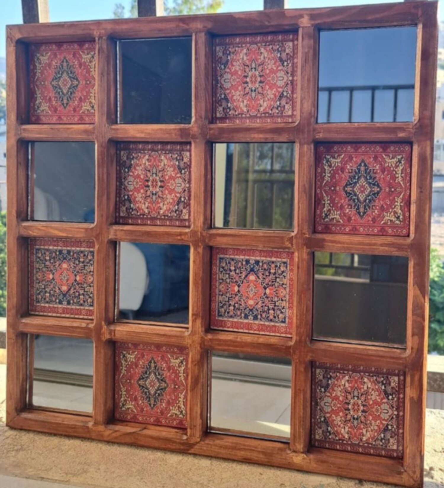 مرايا بنقش سجاد شرقي 