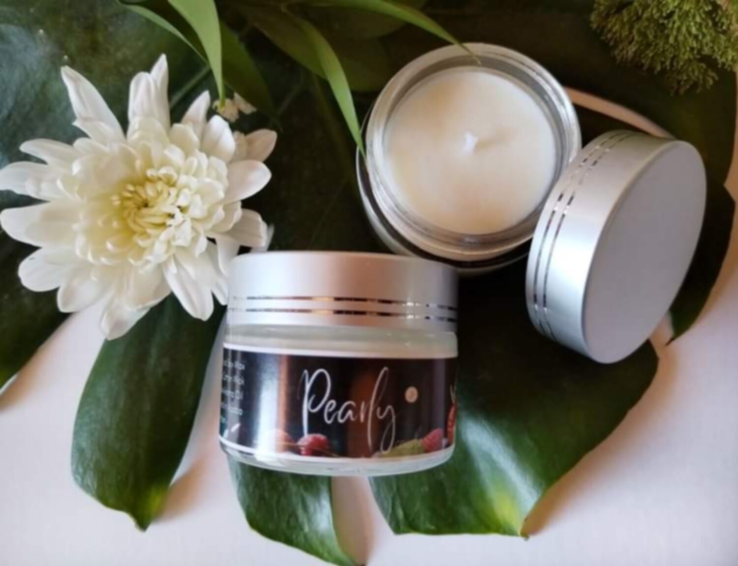 شمعة طبيعية معطرة 