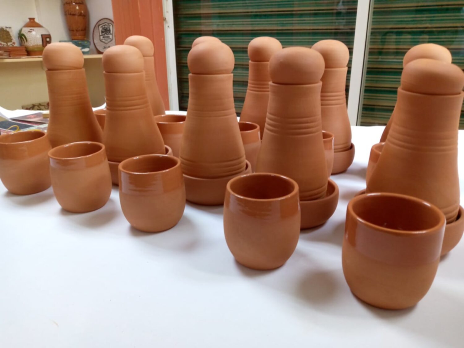 فخارة ماء طينية