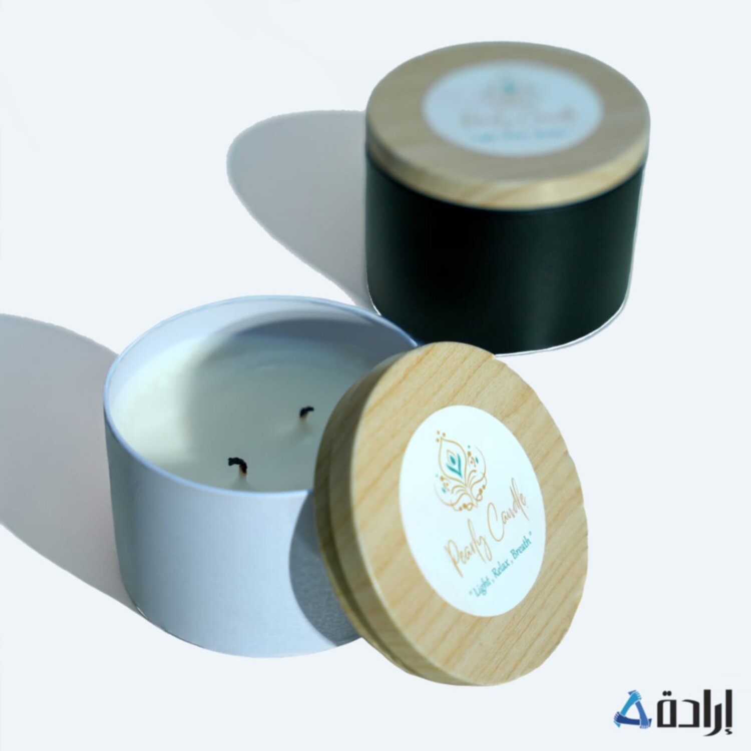 شمعة طبيعية معطرة 