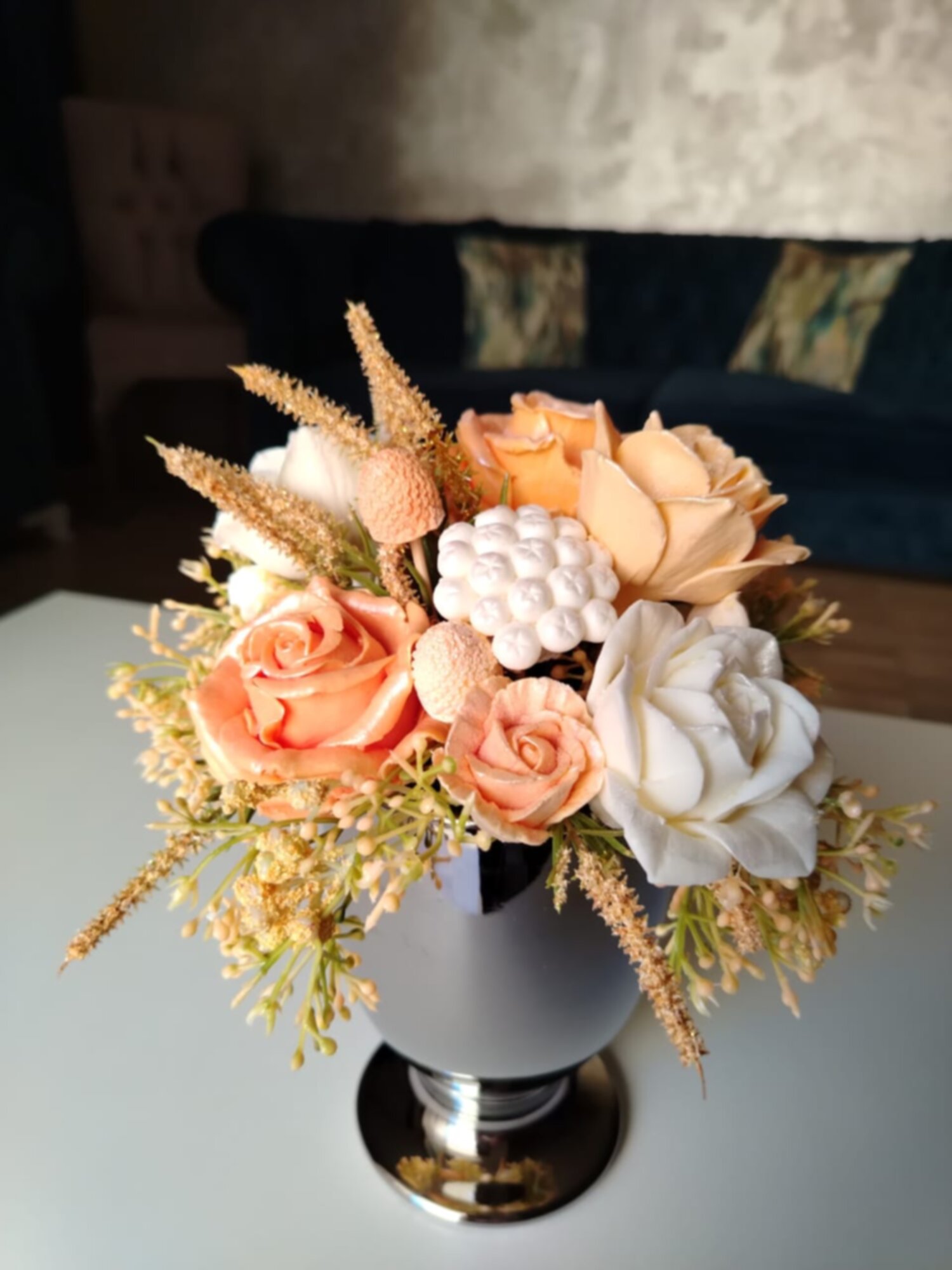 باقه ورد من صابون