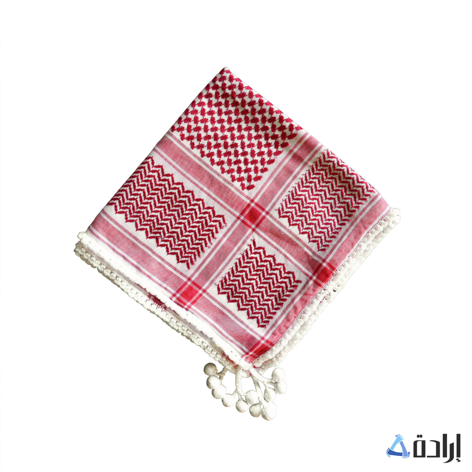 شماغ أميري هدب ناعم 