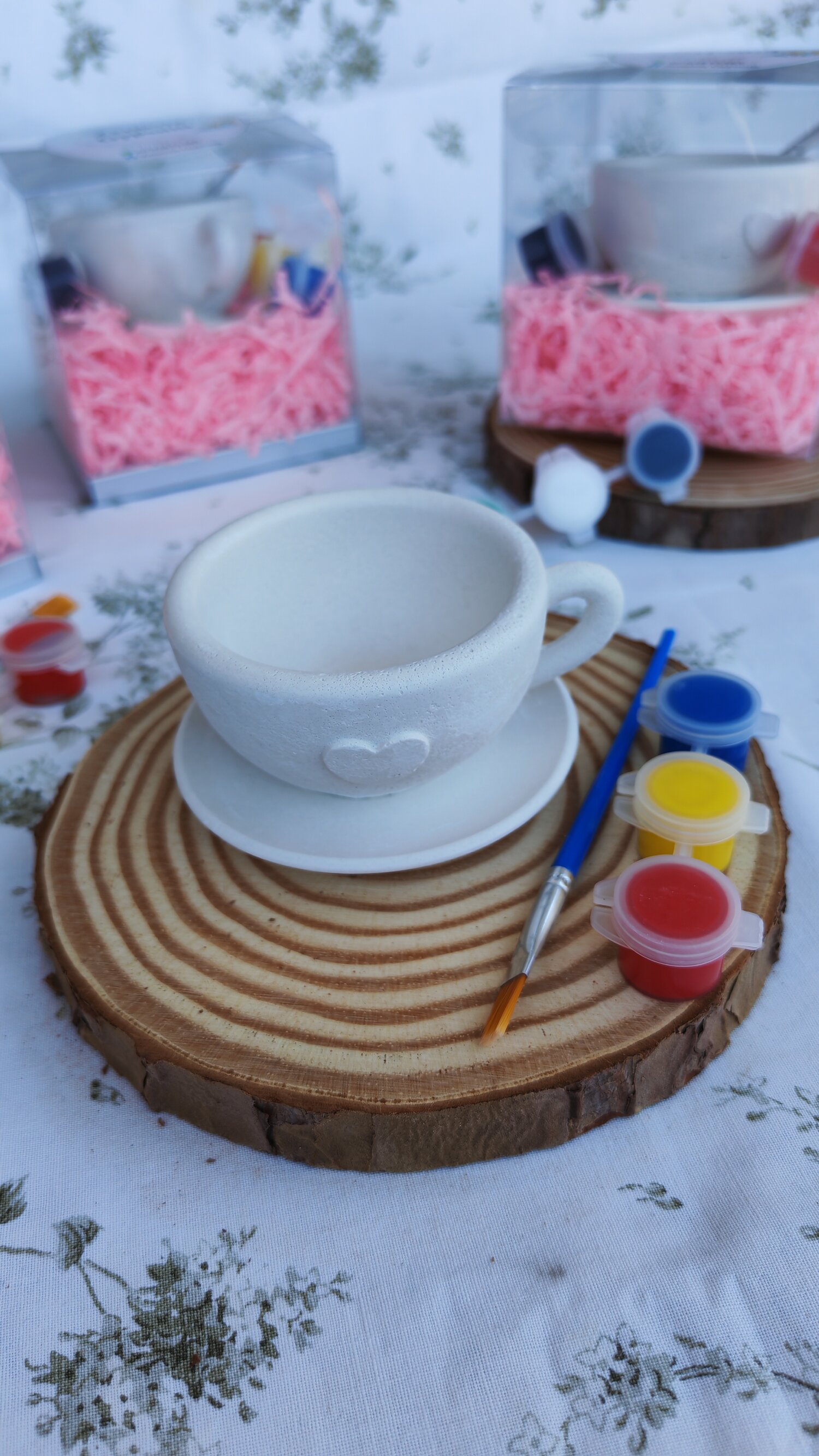 بوكس فنجان التلوين ☕✨ 